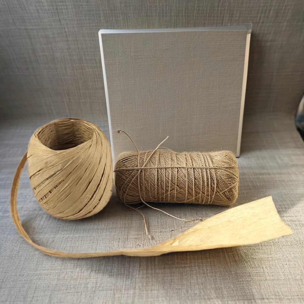 Wholesale DIY Handmade Raffia Hat Bag Material Accessories 20 M/Roll Paper String Rugby for Christmas Easter Graduation Ramadan