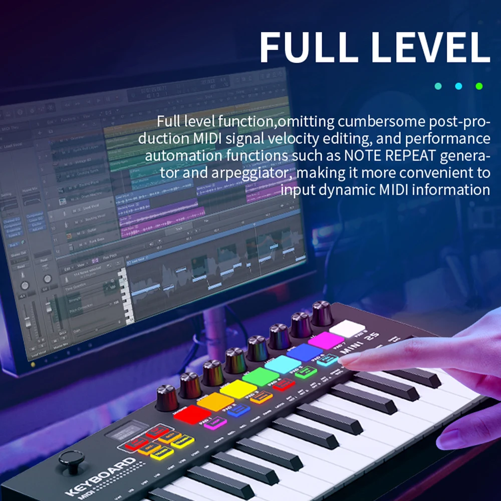 Клавиатура konix Rgb Midi