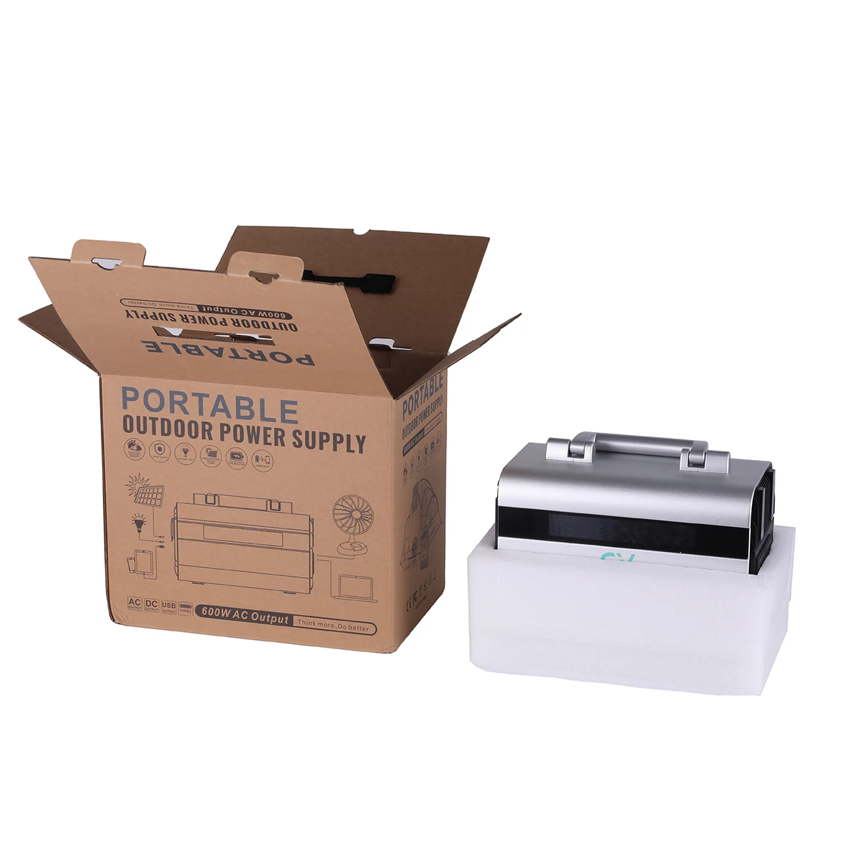 Portable Solar Energy Battery Storage Power Bank for Laptop, CPAP, Fan, TV, Outdoor Camping of Portable Power Station