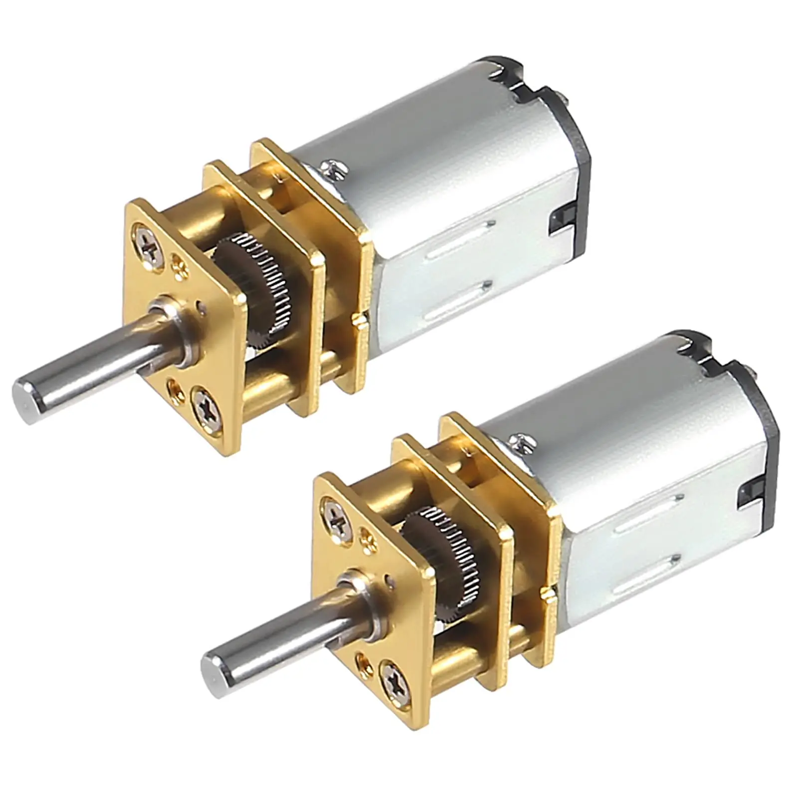 JL-TC-N20 High Torque Speed Reduction 12V DC Motor with Metal Gearbox for DIY RC Toys and Electric Vehicles 1000RPM