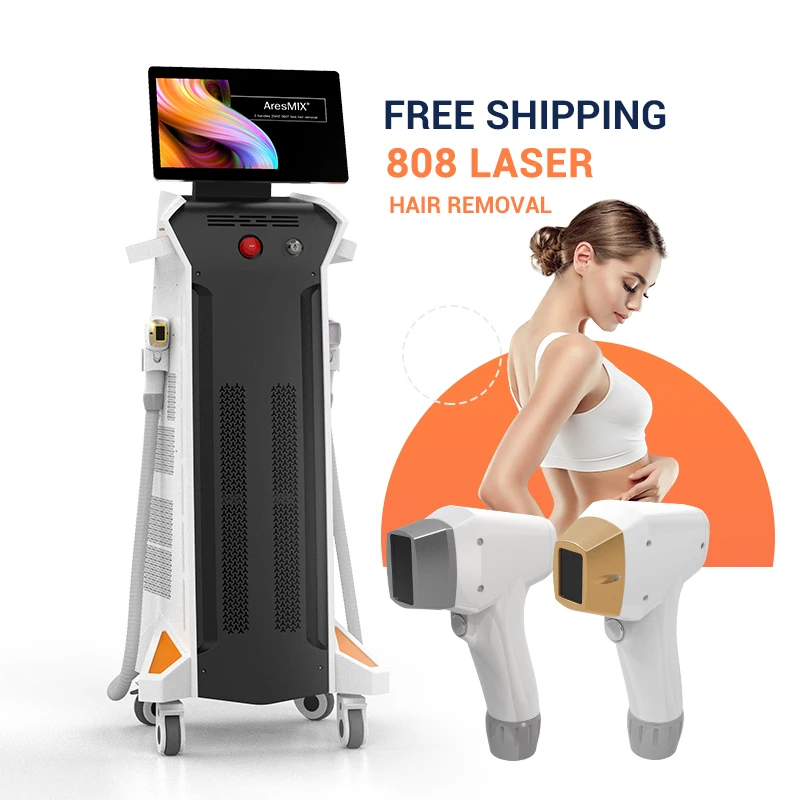 2023 новейший ледяной титановый 2000 Вт 808 диодный лазер для удаления волос