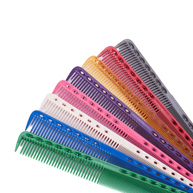 Barberia Top Seller 6 colors straight Hair Combs Salon Hairdressing Antistatic Comb For Barber Hair Cutting