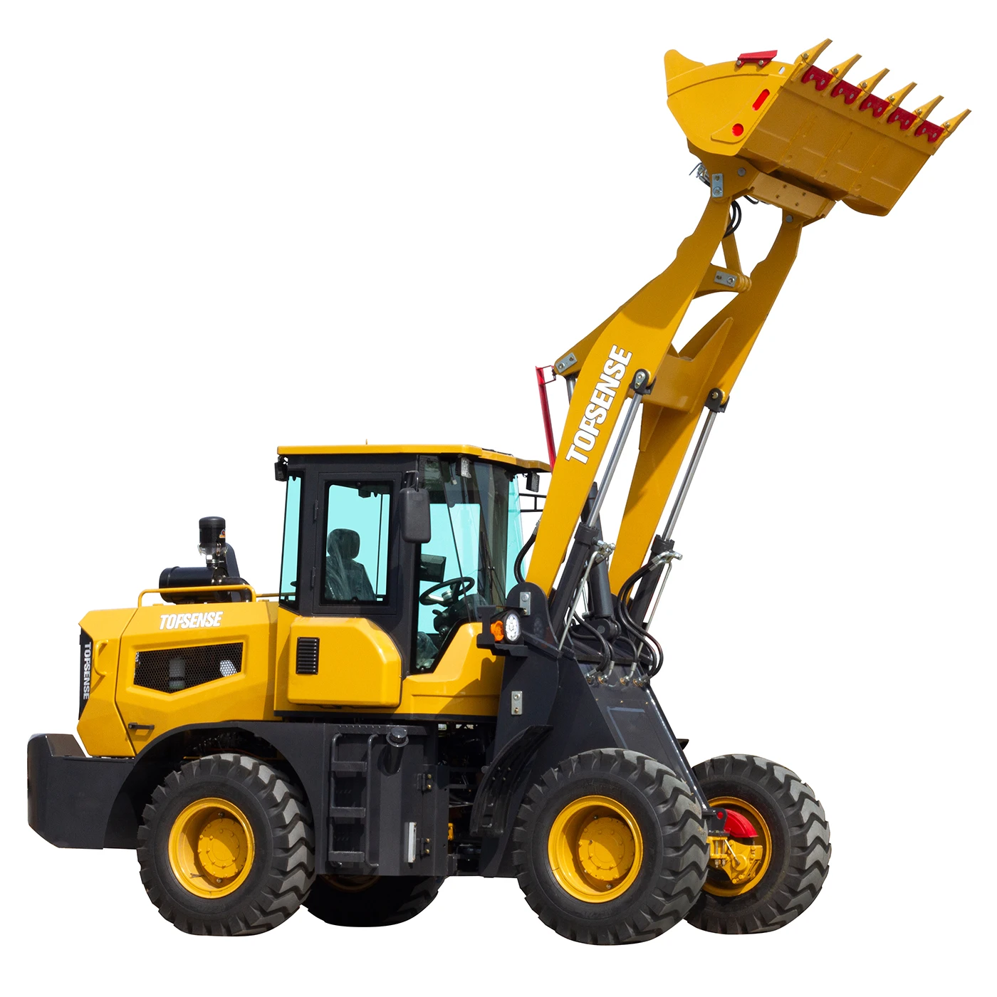 Hot sale TS928 Wheel loader Front Small Diesel Hydraulic Loader 4 Drive 1.5 ton 2.8 ton Wheel Loader for Sale