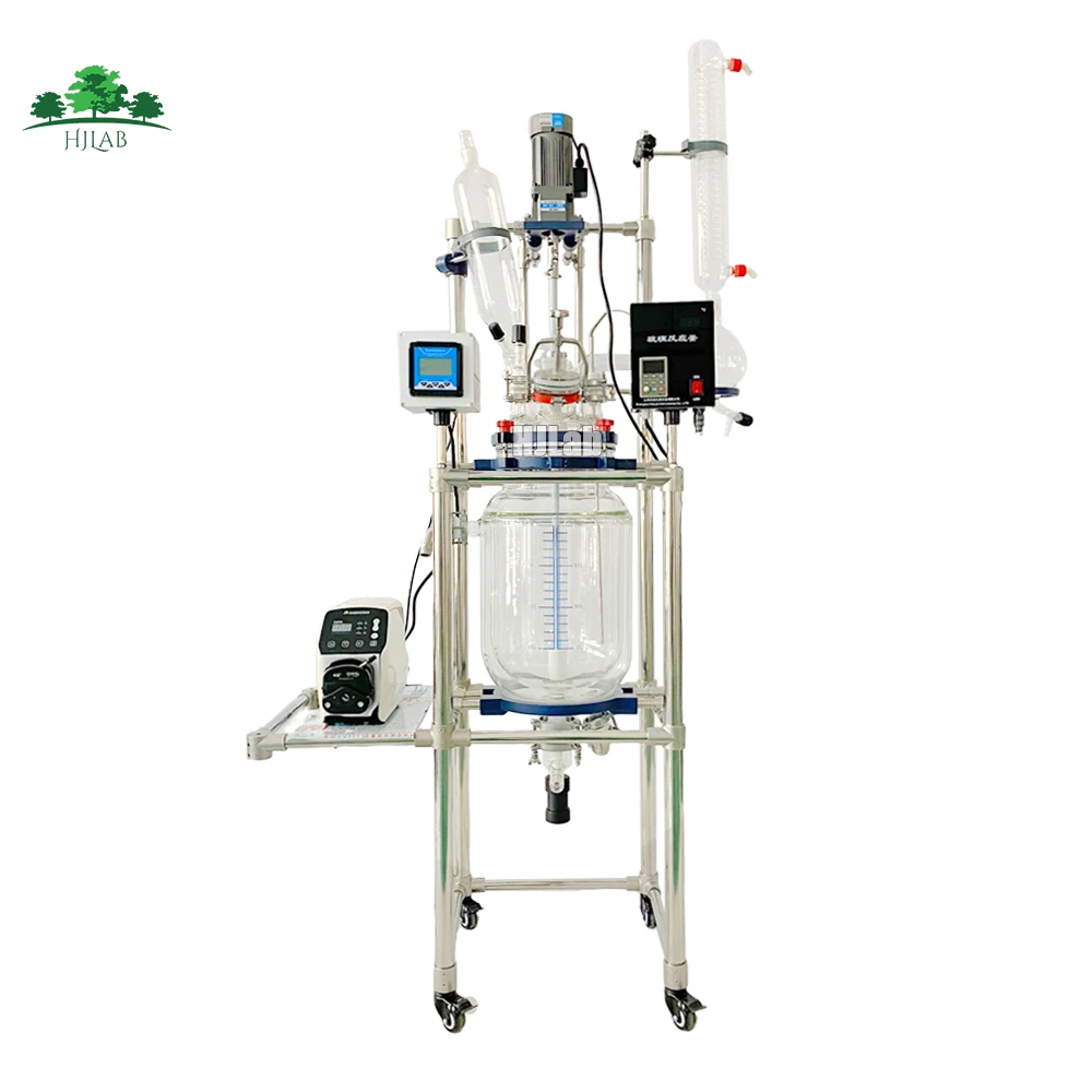 Exothermic reaction Glass Reactor