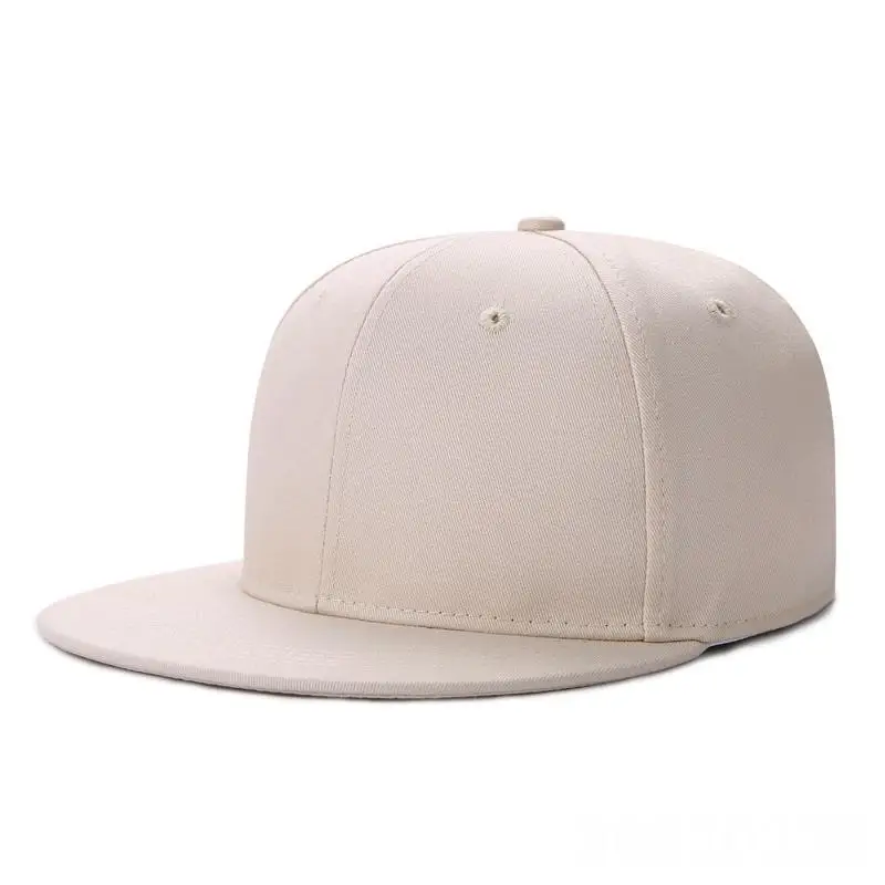 Wholesale New Design Snapback Baseball Cap For Men Solid Color Hip Hop Baseball Cap 3d Embroidery 6 Panel Custom Snapback Hat