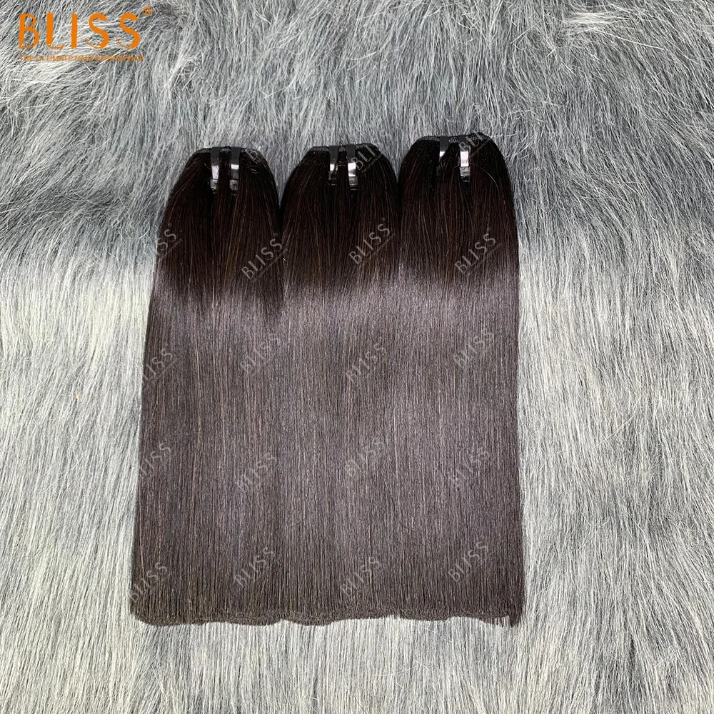 Bliss 3+1 with 2*6 Kim K lace closure human bone straight bundles with closure packaging deal