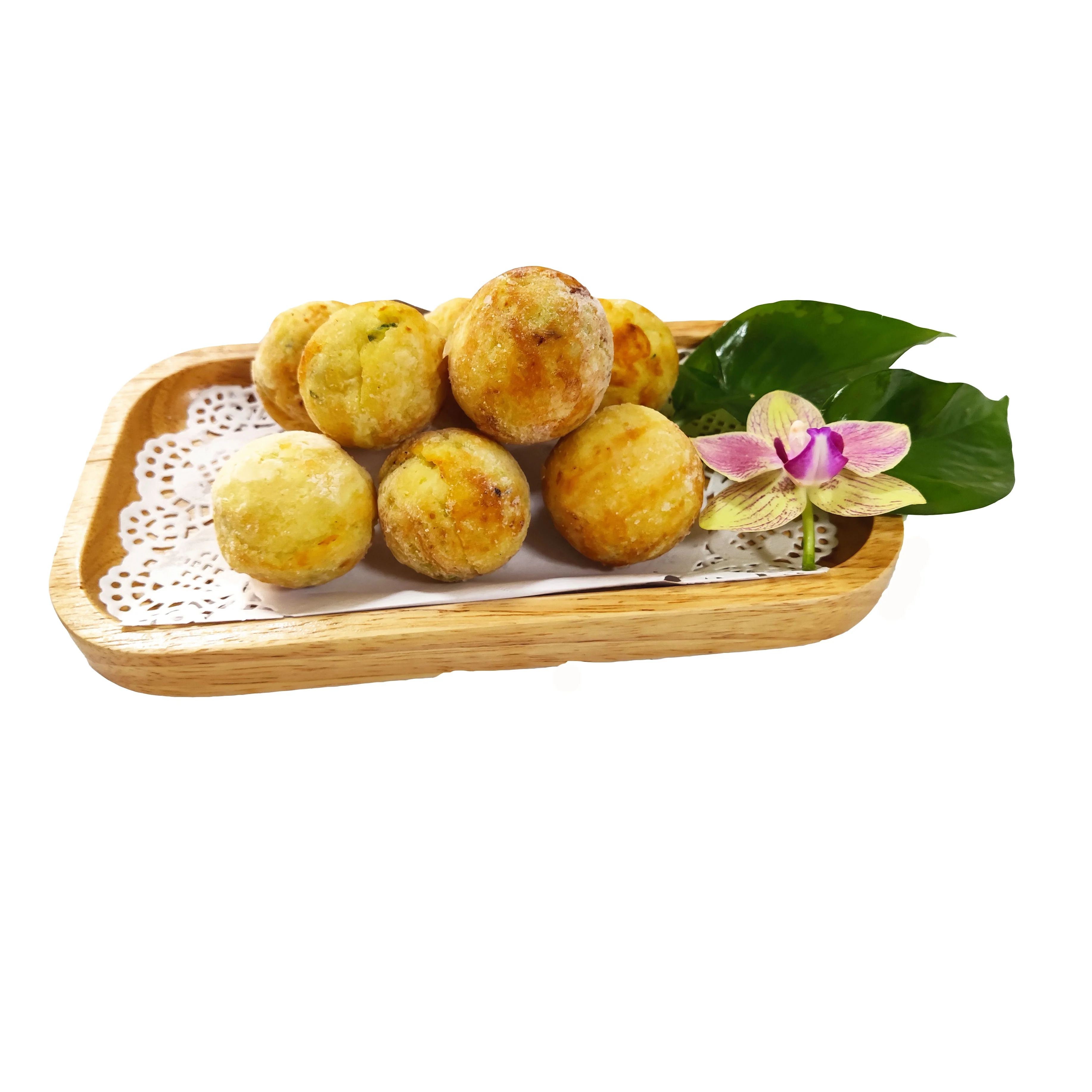 
Frozen fried squid ball octopus snacks takoyaki ball Japanese snacks 
