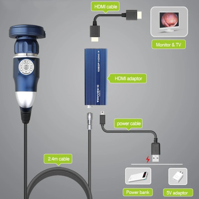 Portable Hd Usb Endoscopy Endoscope Camera System For Android