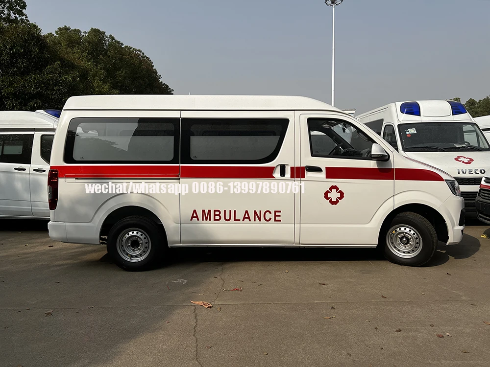 GLW GROUP Ambulance Manufacturer Supply Guaranteed 100% KING LONG Type I/II Negative Pressure Ambulance