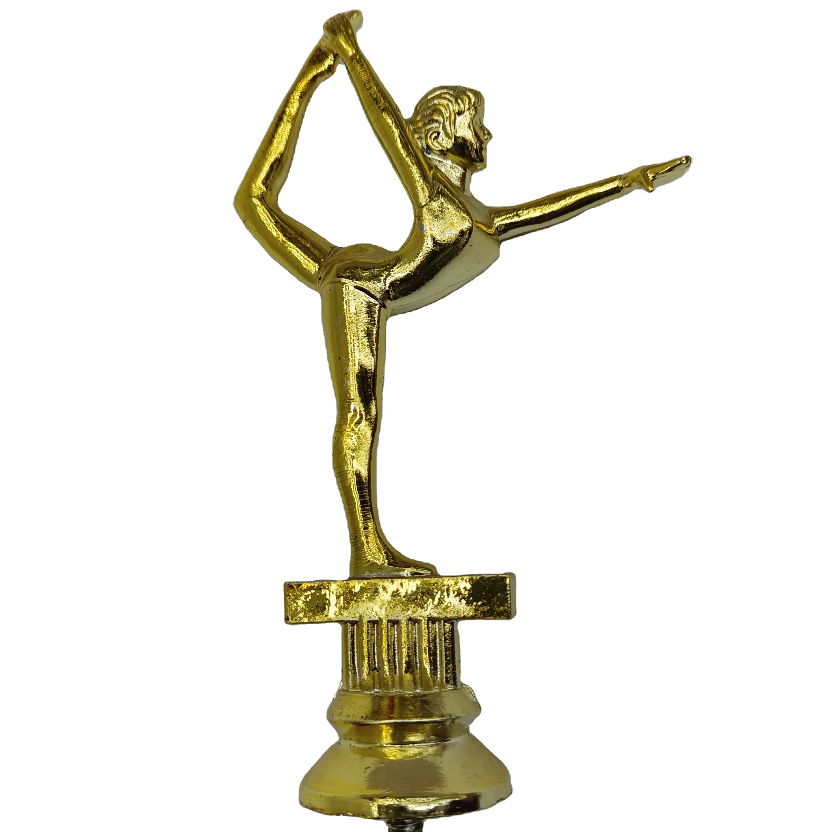 Manufactures custom Girls Gymnastics Leghold Award Trophy