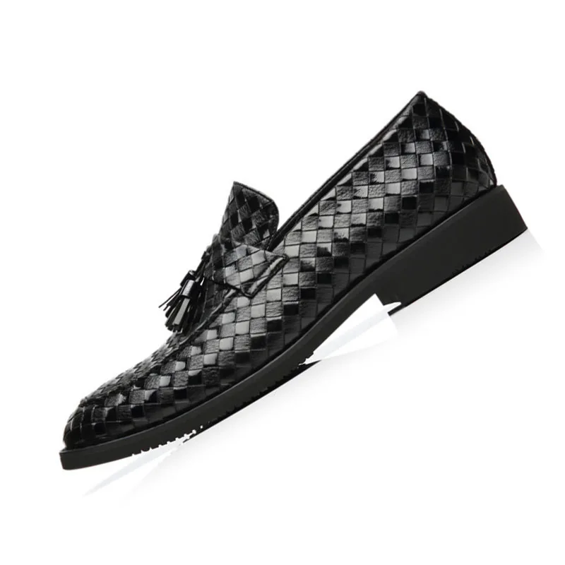 30 years factory  single shoes  mens tassel loafer dress   leather casual  shoes for lazy men