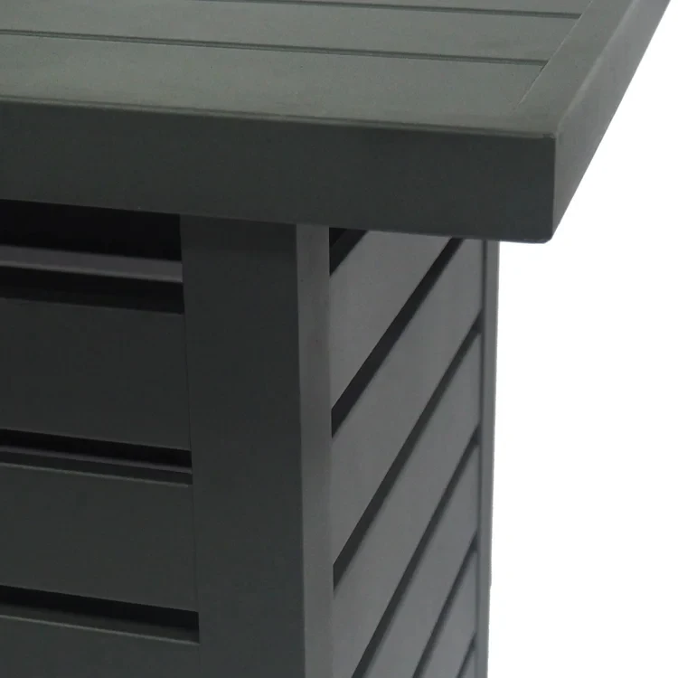 Современный стиль алюминиевый пропан костра под открытым небом газа для костра Настольная лампа с крышкой