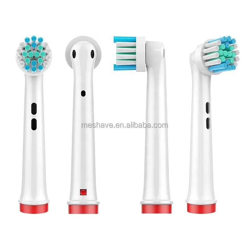 EB17-X  4 Pack In Stock Refills Oral Electric Toothbrush Replacement Soft Brush Heads Oem dentists Recommend Soft Bristles