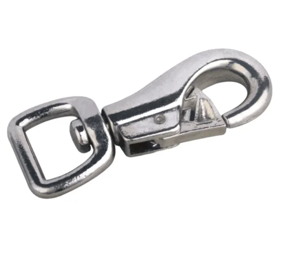 Zinc alloy dicast heavy duty swivel eye  bull snap hooks saddlery hardware accessories