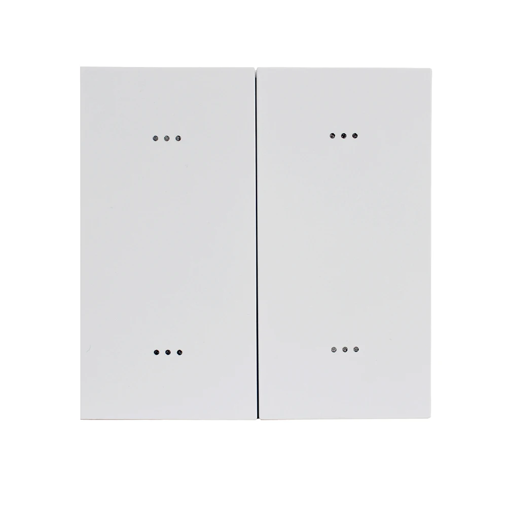 Tuya Zigbee WiFi Smart Home Switch 1/2/3 Gang 86*86mm Wall Wireless Electrical Switch App Remote Voice Control