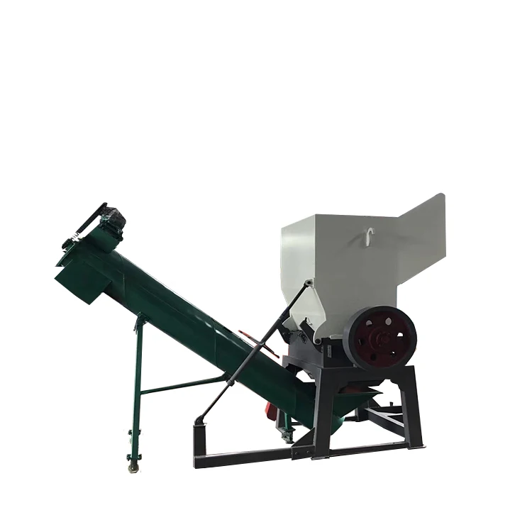 Waste PET bottles  Crushing Machine Plastic grinder crusher