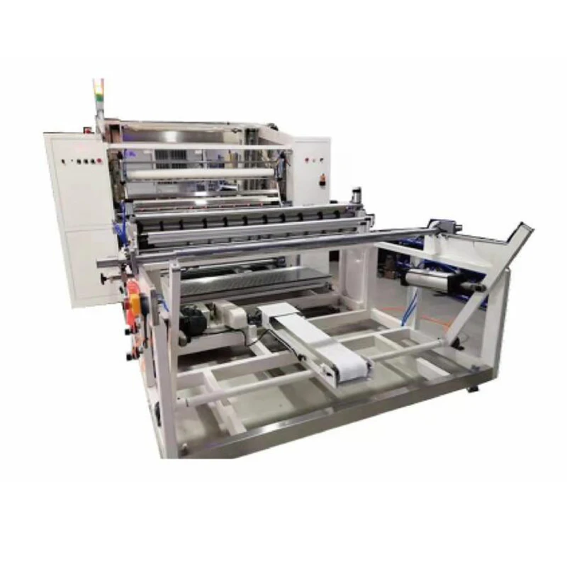 High Speed Canister Non Woven Fabric Rewinding Wet Wipes Rolled Rewinder Machine Hot Sale