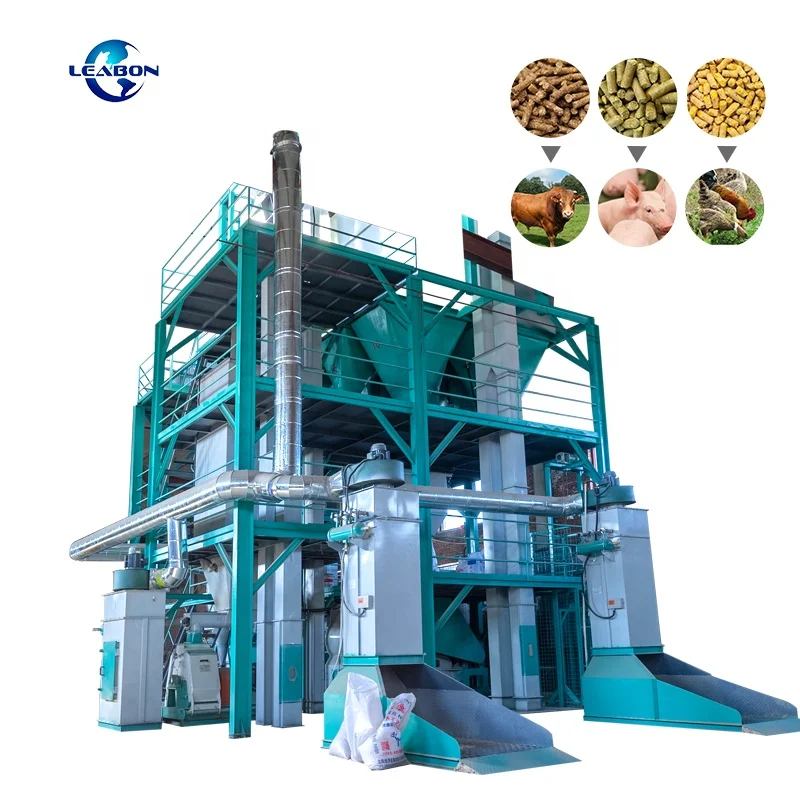 500kg/h Flat/Ring Die Poultry Animal Feed Pellet Mill Chicken Feed Pellet Making Machine Price For Sale