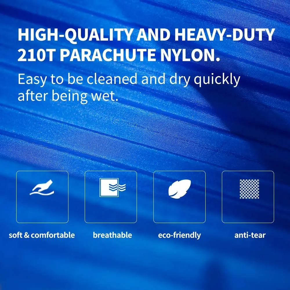 Parachute Outdoor Ultralight flat Nylon double Camping haven hamacas Hammock swing tent luxury Bed with tree straps Hammocks