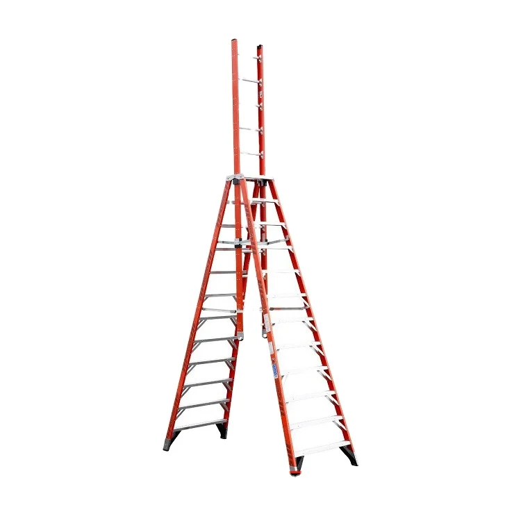 China Supplier Frp folding Straight Insulating Step Ladder