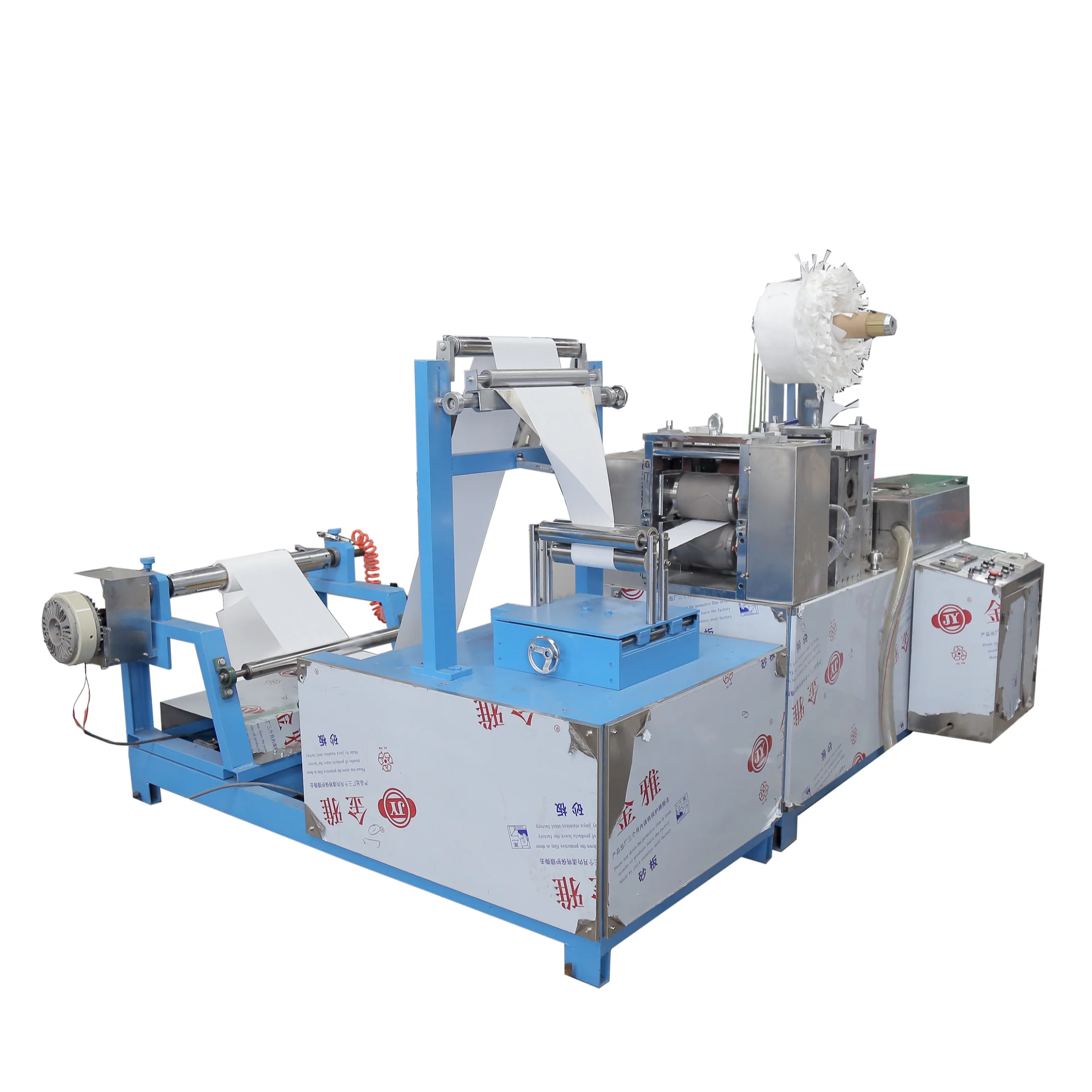 V-shaped coffee filter paper production  line