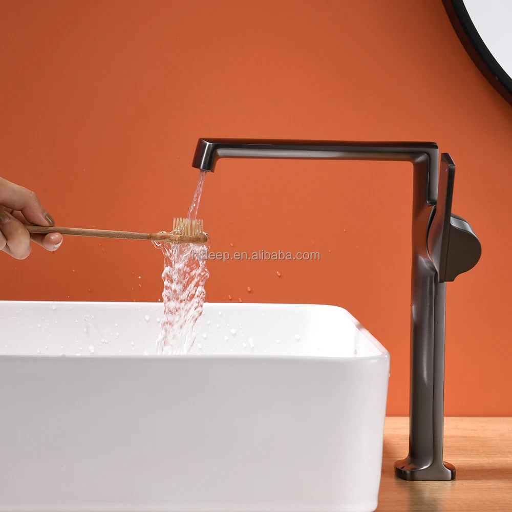 Hot and Cold Water Wash Basin Faucet Chrome/Black/Gold/Gray Toilet Bathroom Sink Brass Faucet