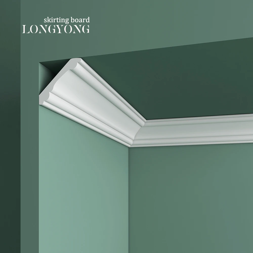 New arrival decorative construction PS skirting board  high quality with factory price