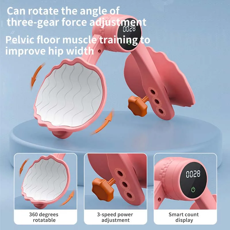 Bladder Control Device Pelvic Floor Muscle Inner Thigh Buttocks Exerciser Hip Booty Trainer