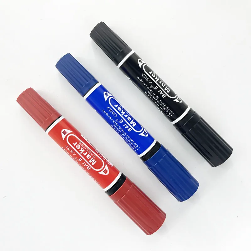 Most Popular Fast Shipping Time Non-toxic Permanent Double Head Clothes Fabric Marker Wholesale