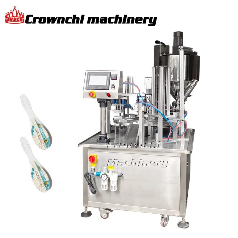 The best-selling honey spoon maple syrup spoon filling and sealing machine