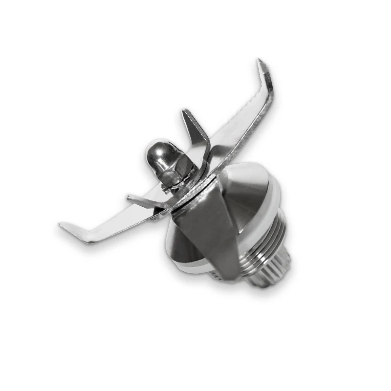 Blender Accessories Mixer Spare Parts 6 Fins Blades Replacement Blades 304 Stainless Steel Commercial Blender Blade Set