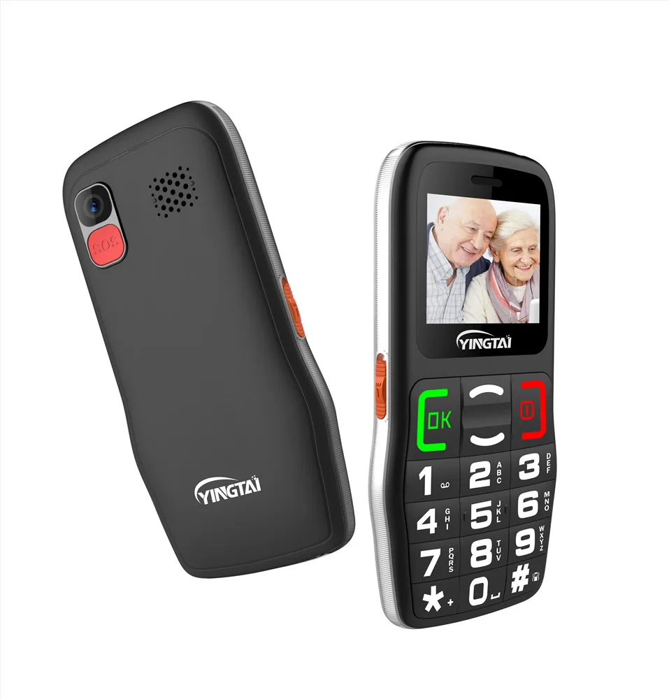 Глобальная версия 1 77 дюймовый мини-телефон с двумя SIM-картами 3G кнопочный телефон SOS большой шрифт/звук разблокированный мобильный keypard для пожилых людей WCDMA бар