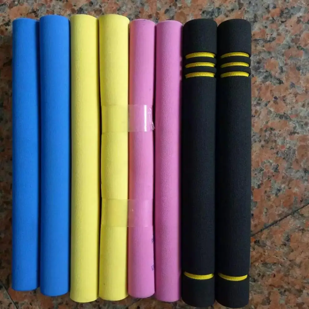 Multi-colored Nbr sponge rubber foam handle for gym equipment