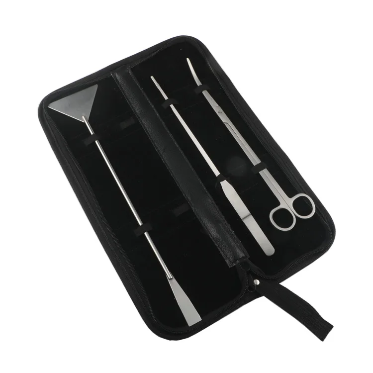 High Quality Stainless Steel Aquarium Fish Tank Kit Fish Starter Kits For Pruning Cleaning Water Plant Grass