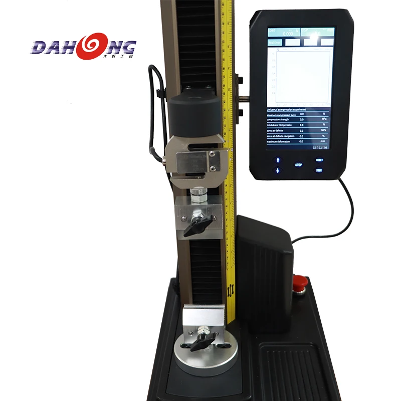 DAHONG single-column type electronic universal testing machine DH-SC1000N price tensile test machine