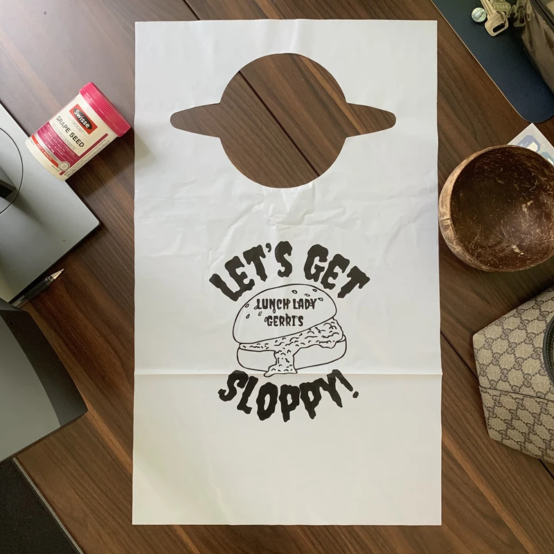 2024 Лидер продаж одноразовые забавные нагрудники для взрослых