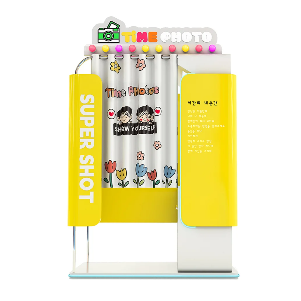 Digital Selfie Station Photo Booth Machine for Parties and Malls Take & Print Photos