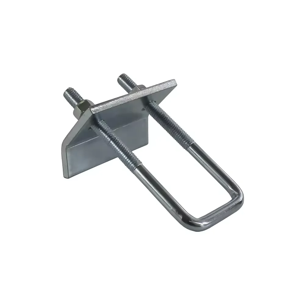 Galvanized U bolt Beam Clamp for Strut Channel Anti-seismic bracket accessories Channel bolt Photovoltaic pressure plate