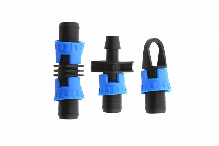 drip irrigation system drip tape water fittings quick pipe connector  agricultural greenhouses