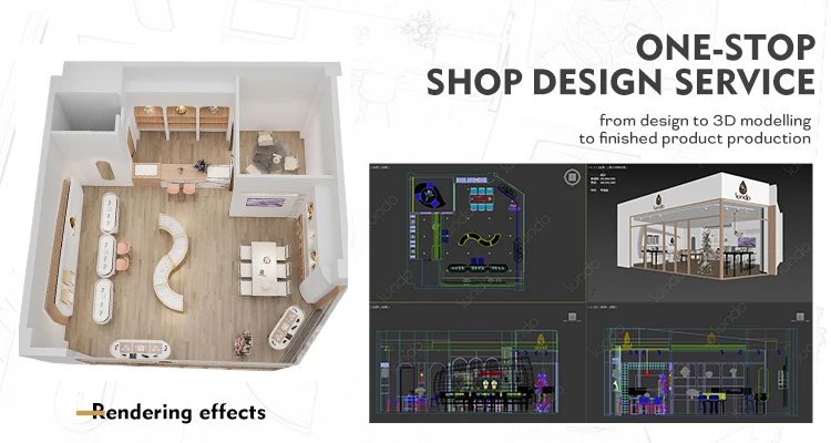 High-end boutique jewellery shop interior design Luxury jewellery showroom furniture design custom jewelry display shop
