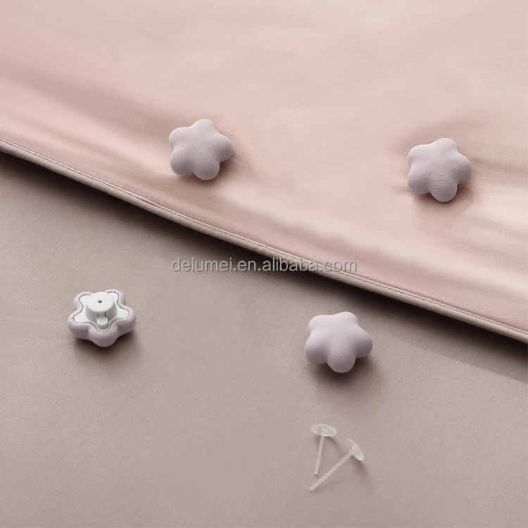 4pcs Safety Non-slip Quilt Blankets Bed Sheet Fastener Cute Dekbed Clips Pins Star Duvet Cover Clip Quilt Holder