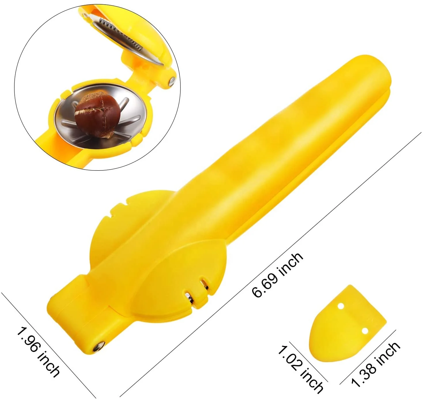 High Quality Opener Walnut Cracker with Ergonomic Handle