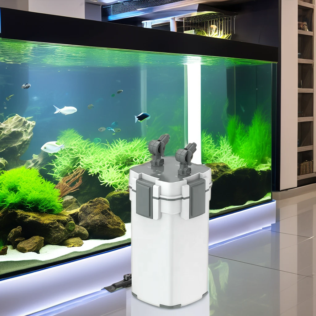 SUNSUN Factory Price 15W Large Flow Electric Aquarium Filter Custom Volume External Fish Tank Canister with 220V Pump