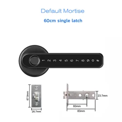 Kadonio Deadbolt Keyless Door Lock Safety Fingerprint Main Door Smart Door Lock Smart Life