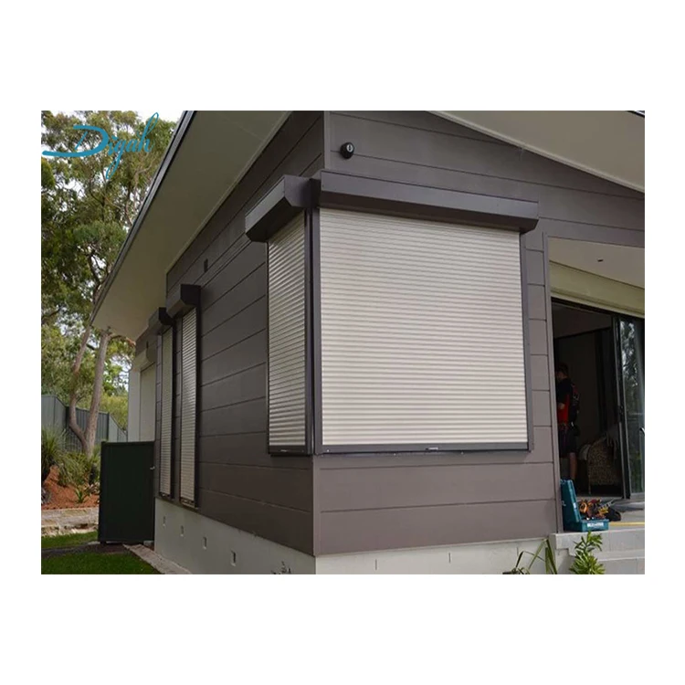 High Security Shutters For Windows and Doors Cabin Security Shutters Roll Down Window Security Shutters