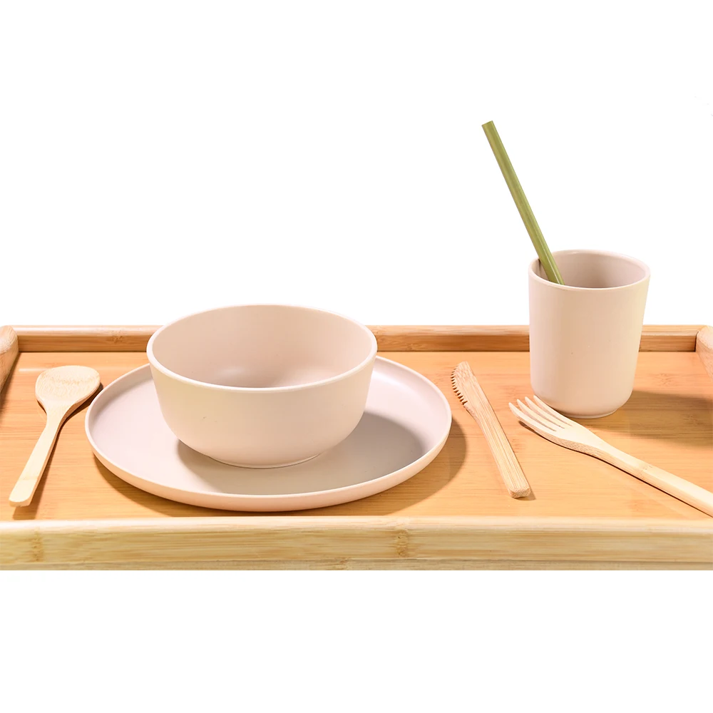 hot sale Natural Bamboo coffee Lap Breakfast Table Laptop Bed Serving Portable Wooden Tray With Leg
