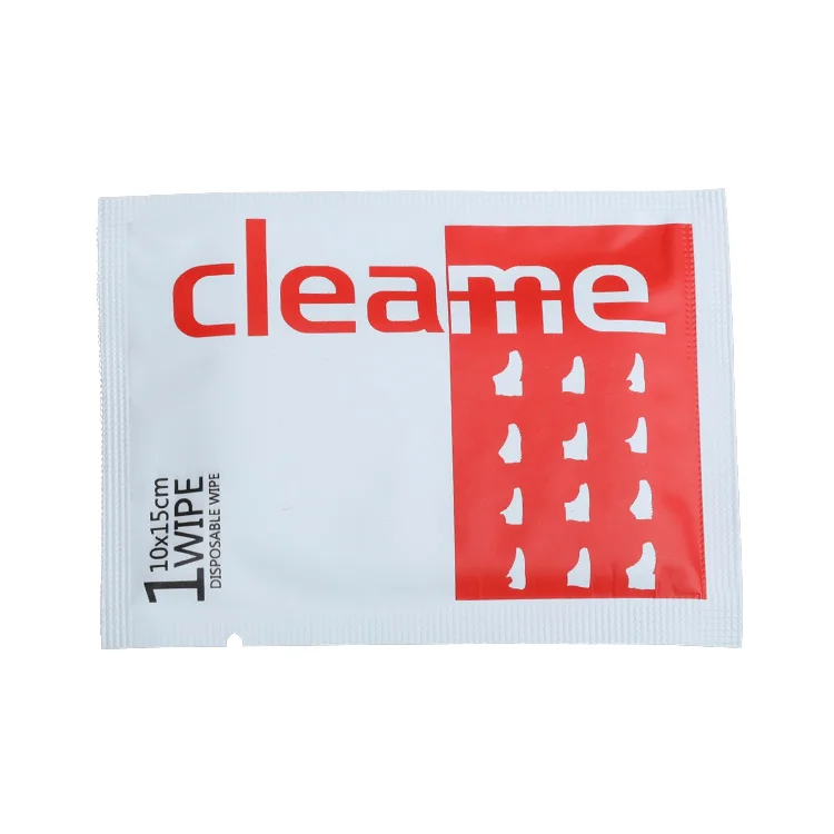 individual packed Casual shoe cleaning wet wipe wet tissue