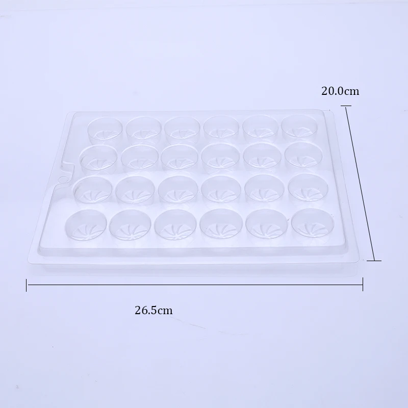 Custom design 3D plastic candy or chocolate mold