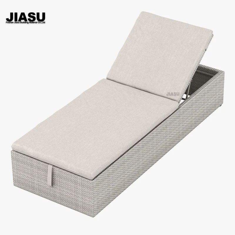 Swing Turkey Modern Grey Aluminium Loungers Cushion Beach Wholesale Outdoor Rattan Sun Lounger