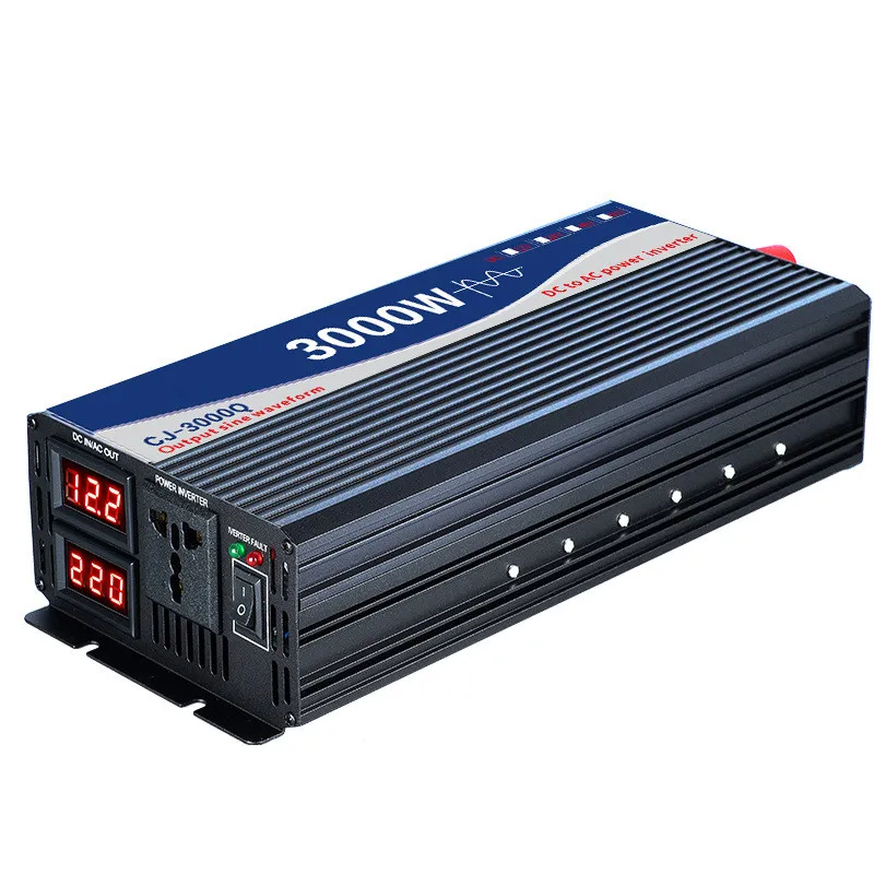 4000 Вт 3000 2500 2600 1600 пиковая мощность инверторы постоянного тока 12v24v48v60v переменного 110 В 220 230 цифровой Инвертор чистой синусоидальной волны